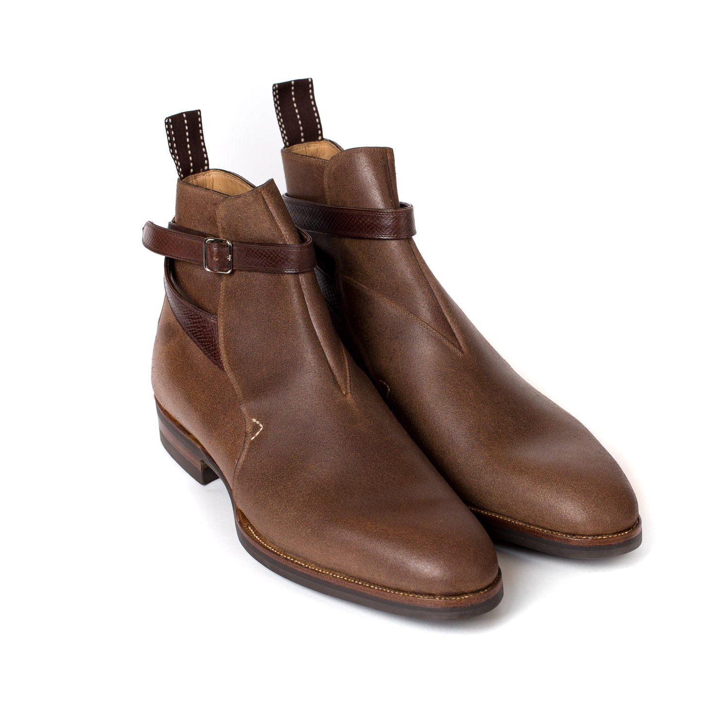 Boot "Mountain-Jodhpur" aus Tiroler Juchtenleder - reine Handarbeit